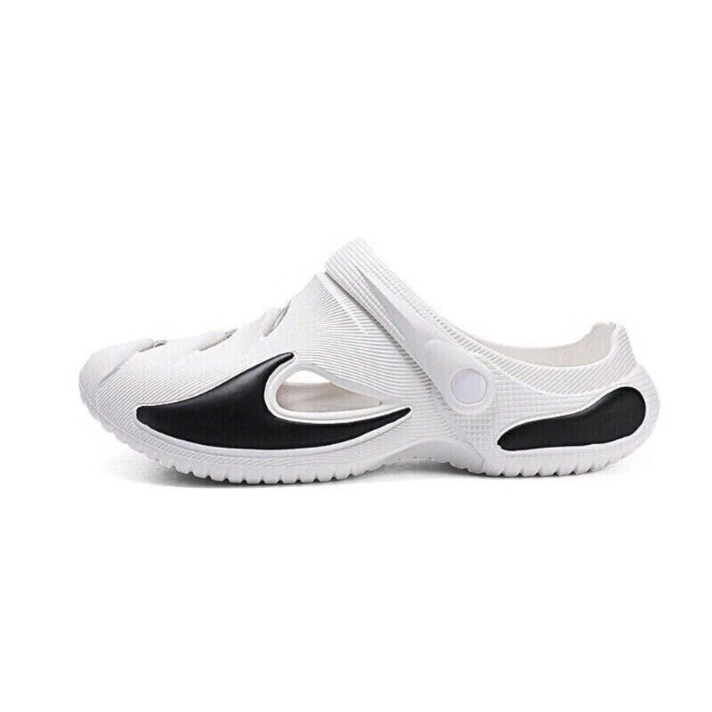 Men's Clogs Slip on Casual Shoes Waterproof Slippers Garden Beach Swim Sandals
