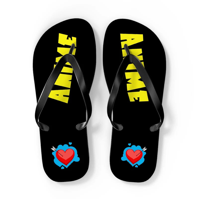 Official AnimeMerch Anime Manga Summer XL Flip Flops, Summer Shoes, Beach Shoes