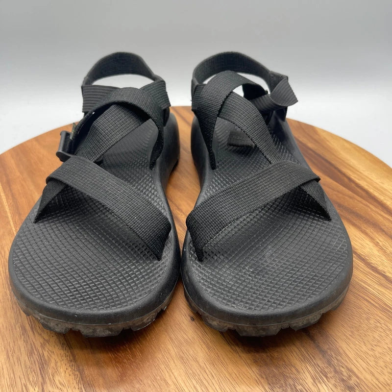 Chaco ZCloud Sandals Mens Size 12 Black Strappy Outdoor Walking Hiking Shoes