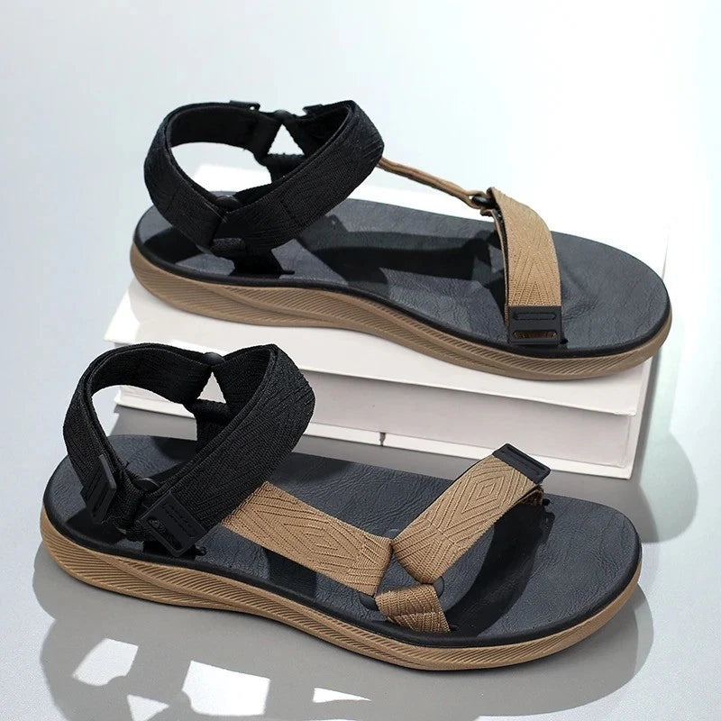 New Mens Summer Outdoor Sandals Open Toe Arch Support Non-slip Beach Sandals