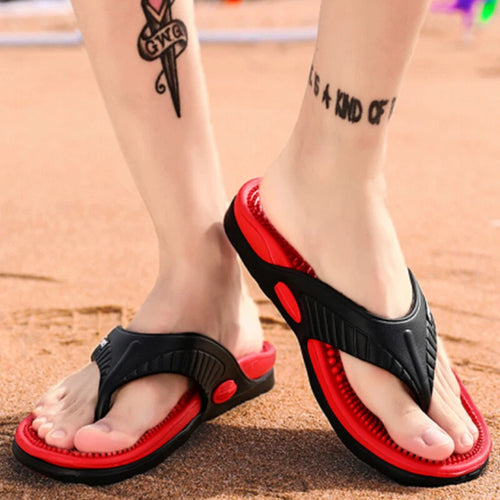 2022 Mens Thong Flip Flops Sandals Farbic Comfort Beach Sandal Slippers US Size