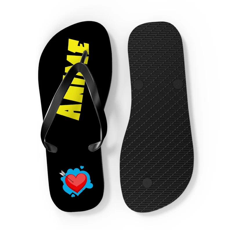 Official AnimeMerch Anime Manga Summer XL Flip Flops, Summer Shoes, Beach Shoes