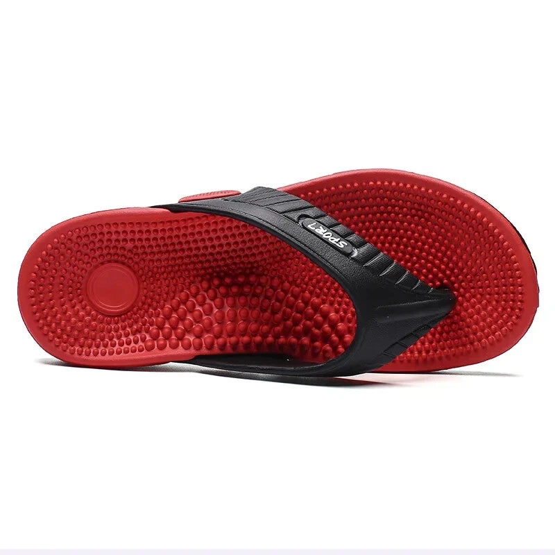 Massage Flip Flops Men Summer Breathable Beach Shoes Sandals Luxury Flip Flops