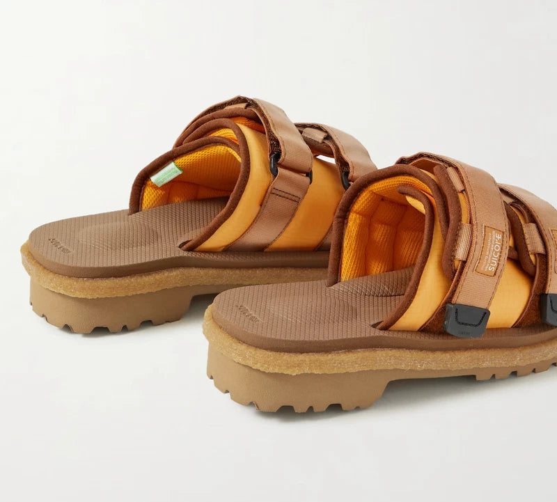 Moncler X Suicoke Moto Mountain Ripstop Vibram Sole Slides Shoes Sandals New 43