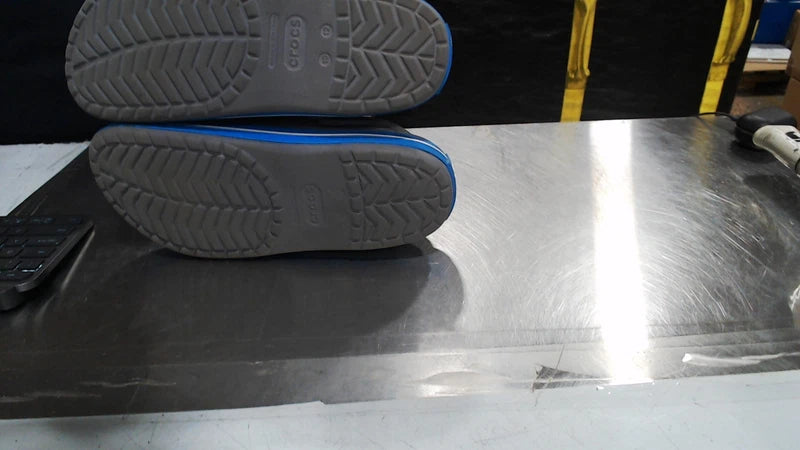 UsedLikeNew_Crocs Unisex-Adult Crocband Clog, Charcoal/Ocean, 10 Men/12