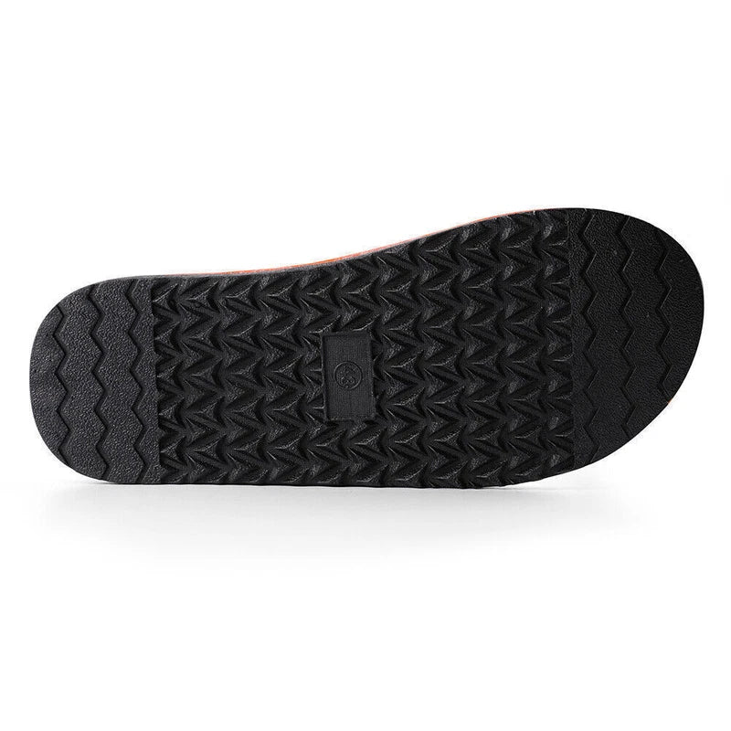 Anti-Slip Men's Thong Flip Flops Summer Beach Knotted Strap Sandals Size 9-10