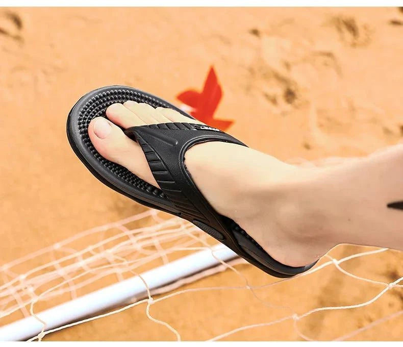 Massage Flip-flops Summer Men Slippers Beach Sandals Comfortable Men Casual Shoe