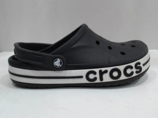 UsedGood - Crocs Unisex Bayaband, Black/White, Mens 7 / Womens 9