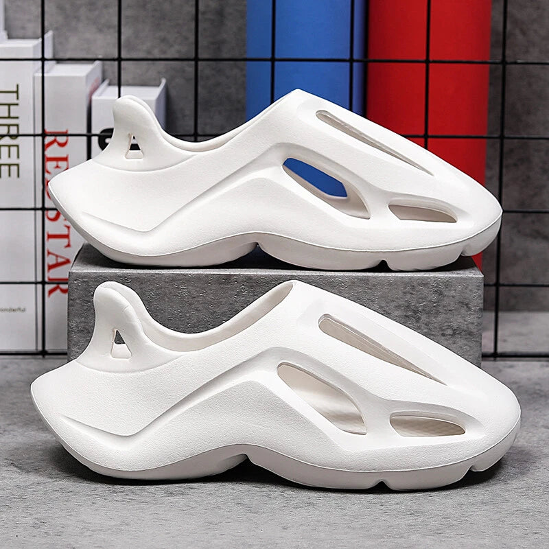 Women Men Summer Casual Shoes Outdoor Sandals Fashion Hole Shoes Beach Slipper