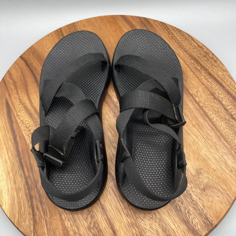 Chaco ZCloud Sandals Mens Size 12 Black Strappy Outdoor Walking Hiking Shoes