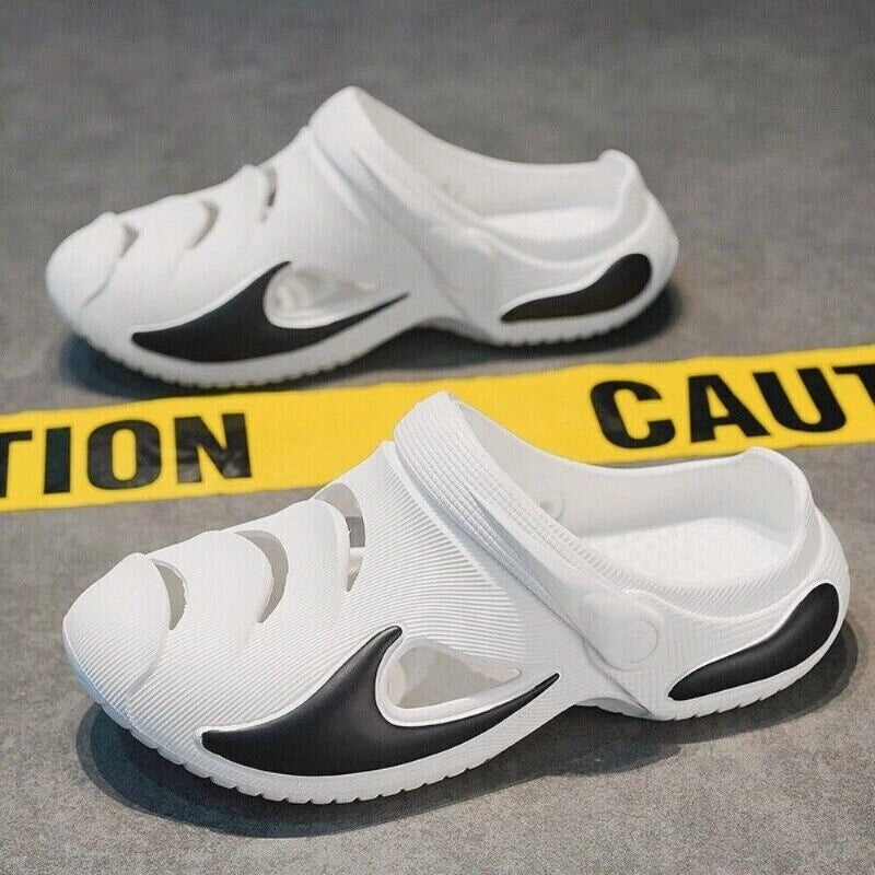 Men's Clogs Slip on Casual Shoes Waterproof Slippers Garden Beach Swim Sandals
