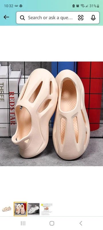 Men's sandals Sandals Mens Slippers Summer Platform Sandals Man Shoes Beach...