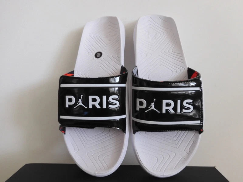 NIKE AIR JORDAN HYDRO 7 V2 PSG "PARIS SAINT GERMAIN "SANDALS" SZ 8 [CJ7244-001]