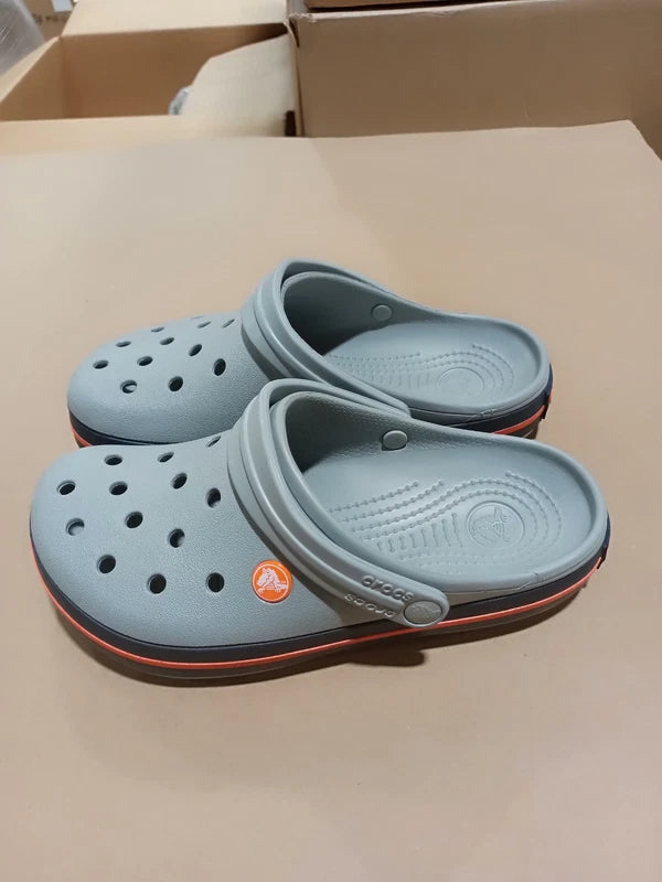 UsedLikeNew_Crocs unisex adult Men's and Women's Crocband Clog, Light Gr_Light