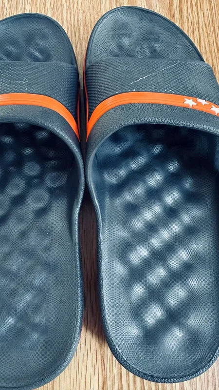 2 NEW Men's Spa Shower Sandals slipper Comfortable Pool Slides Beach Shoes SZ M8