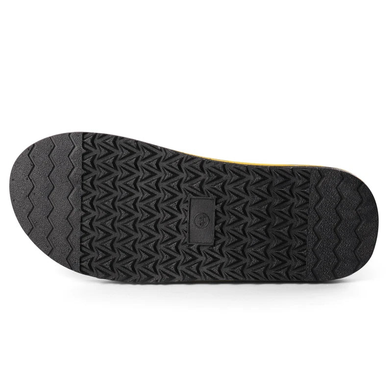 Men Summer Beach Thong Flip Flops Braided Strap Sandals Non-Slip Casual Slippers