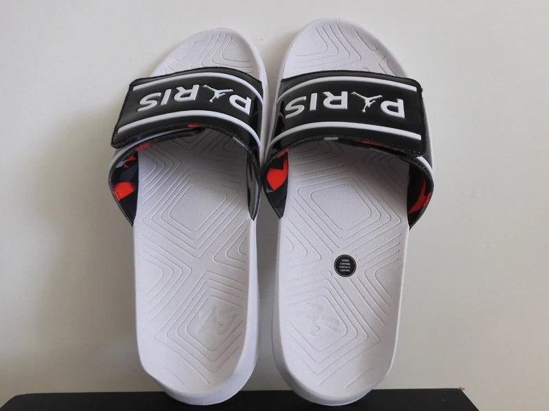 NIKE AIR JORDAN HYDRO 7 V2 PSG "PARIS SAINT GERMAIN "SANDALS" SZ 8 [CJ7244-001]