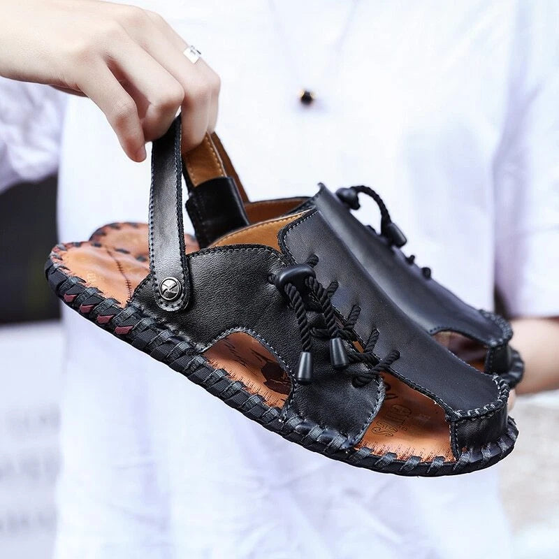 Summer Men's Sandals Breathable Walking Trekking Beach Slipper Casual Shoes