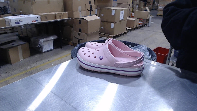 UsedGood_Crocs unisex adult Men's and Women's Crocband Clog, Pearl Pi_Pearl