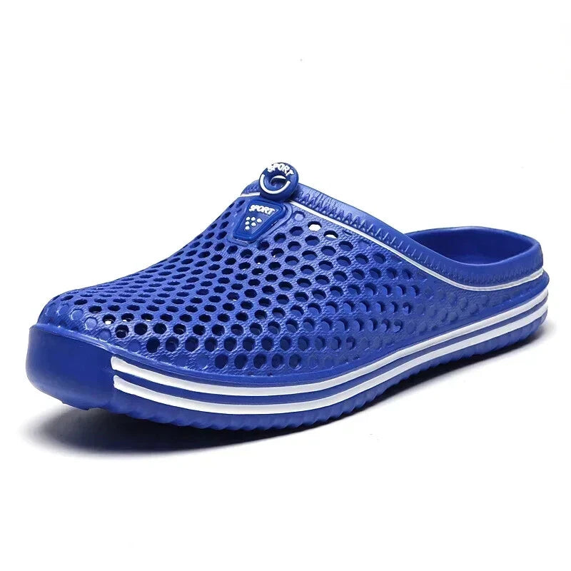 Comfortable Men Pool Sandals Summer Outdoor Beach Shoes Men Slip on Garden Clogs