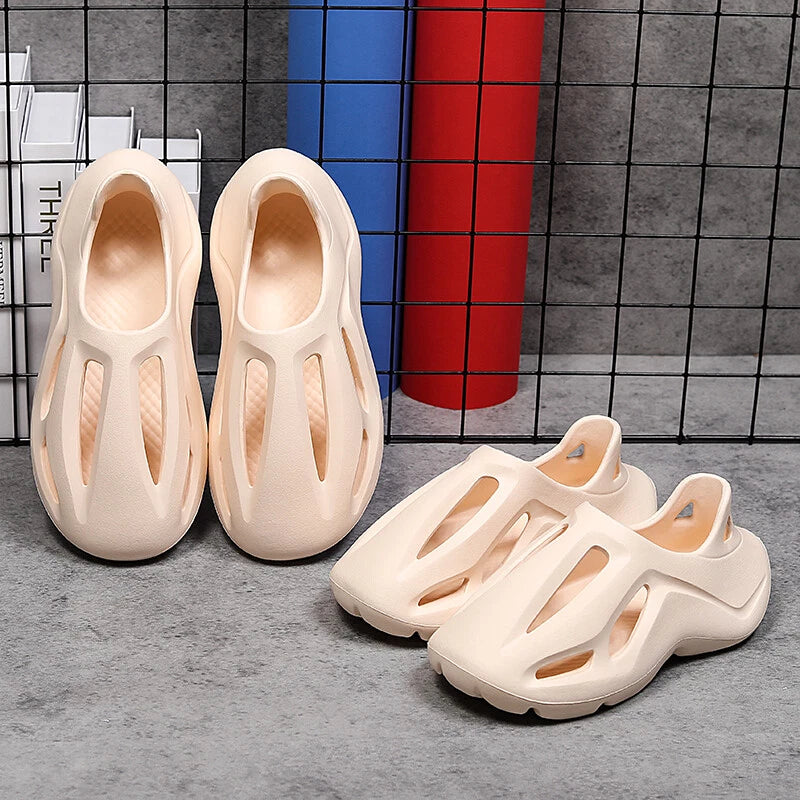 Women Men Summer Casual Shoes Outdoor Sandals Fashion Hole Shoes Beach Slipper