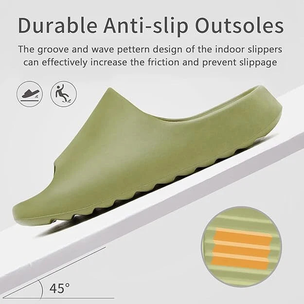 Comfortable Slippers Anti-slip Shoe For Women and Men Cloud Like Slippers Sandal