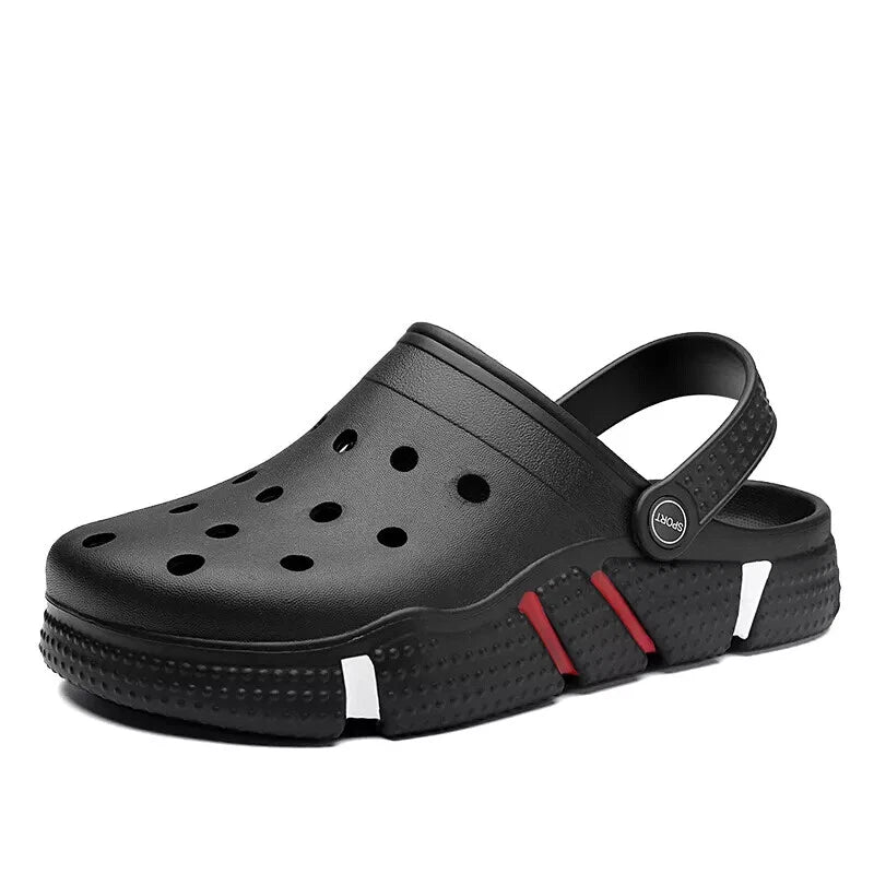 Mens Slip on Garden Mules Clogs Shoes Sports Sandals Beach Swim Slippers Shoes