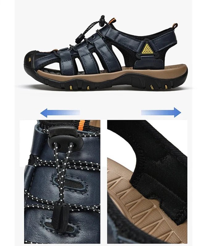 Summer Men's Sandals Soft Roman Outdoor Fashion Beach Slippers Outdoor Sneakers