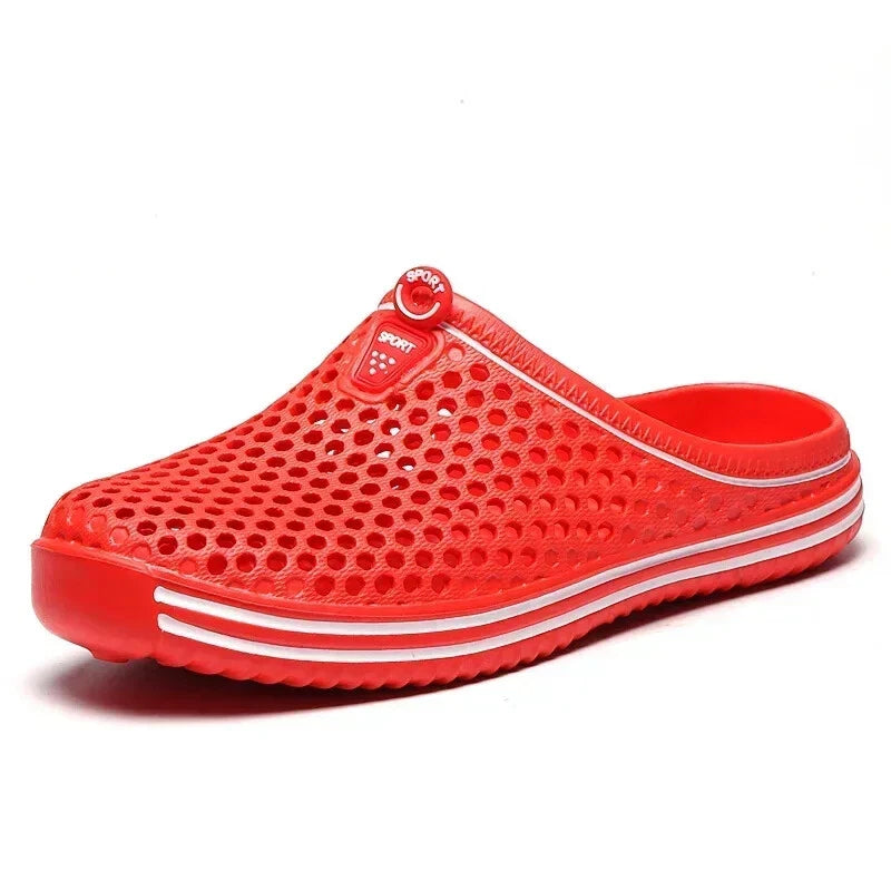 Comfortable Men Pool Sandals Summer Outdoor Beach Shoes Men Slip on Garden Clogs