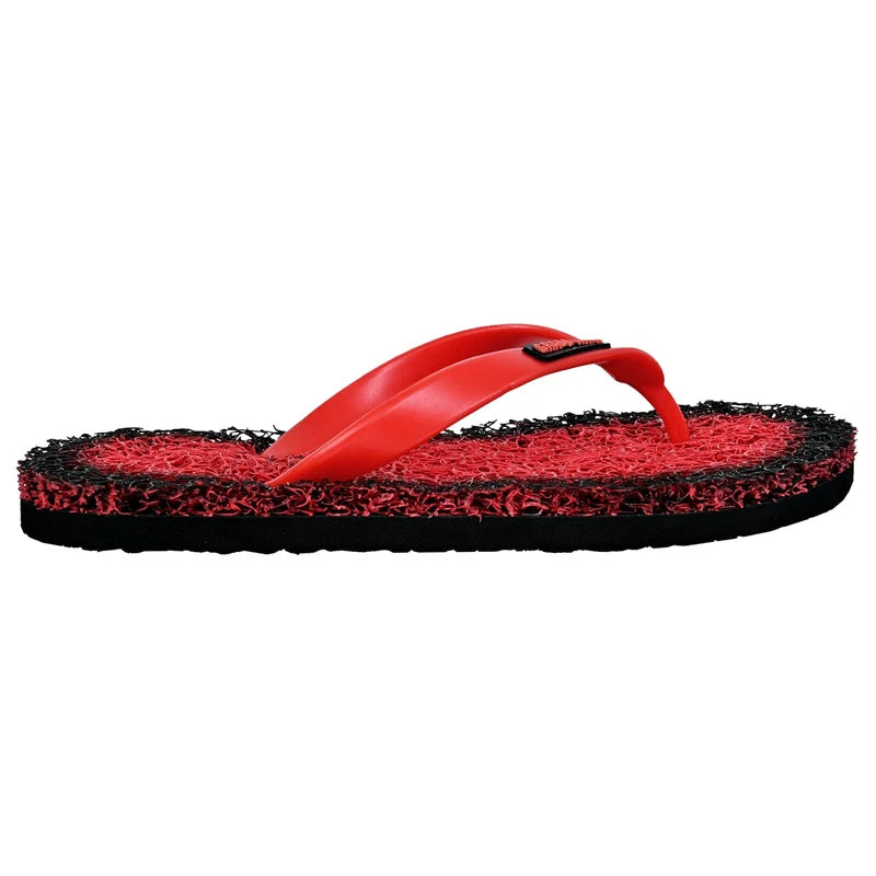 Flip Flops Women's Sandals Flat Red Slippers Beach Water Classic PVC Non-Slip
