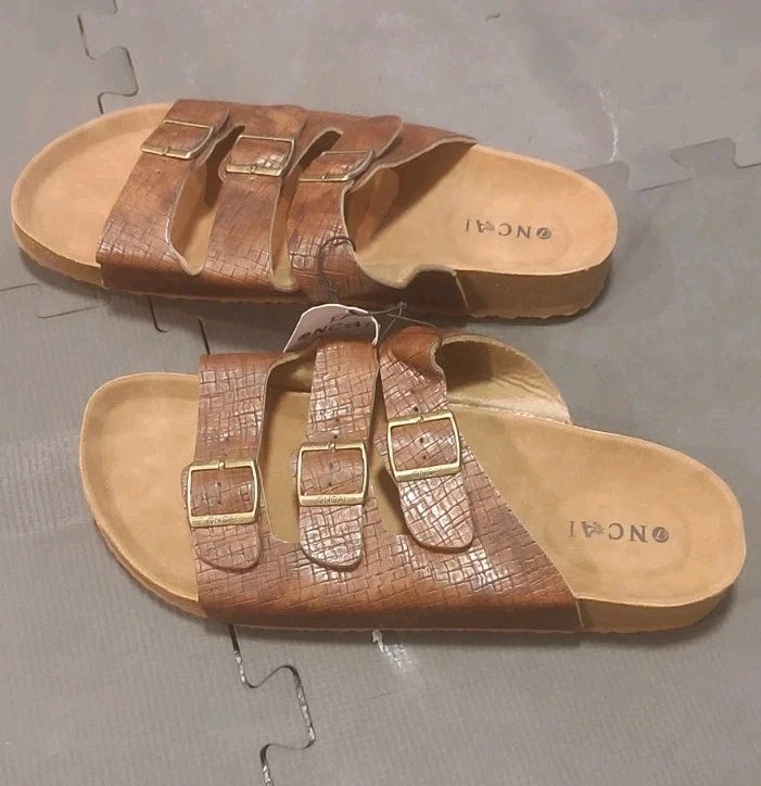 ONCAI Men's Size 9.5-10 Sandals-Beach Slippers NWOB