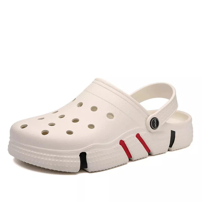 Mens Slip on Garden Mules Clogs Shoes Sports Sandals Beach Swim Slippers Shoes