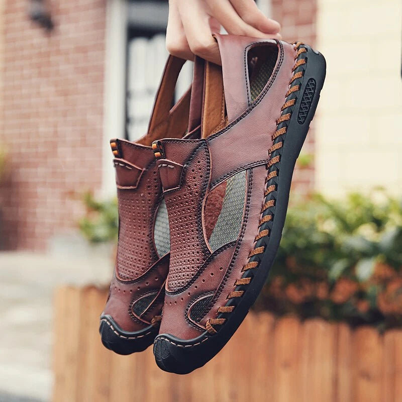 Summer Men Sandals Non-slip Beach Slipper Breathable Trekking Slip-on Sneakers