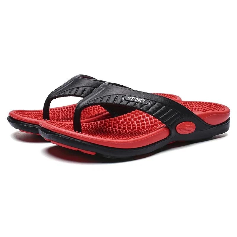 Massage Flip Flops Men Summer Breathable Beach Shoes Sandals Luxury Flip Flops