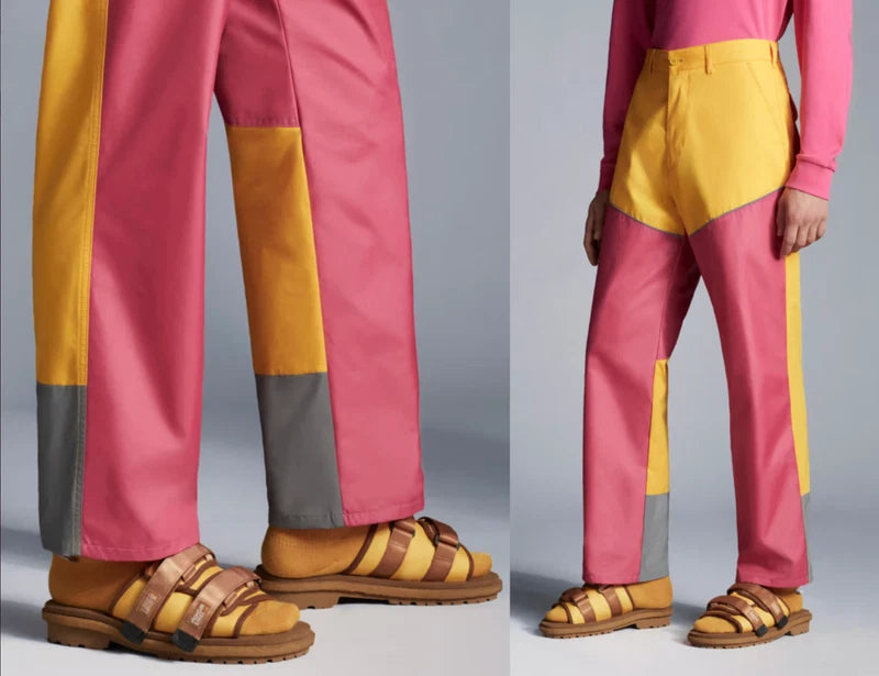 Moncler X Suicoke Moto Mountain Ripstop Vibram Sole Slides Shoes Sandals New 43