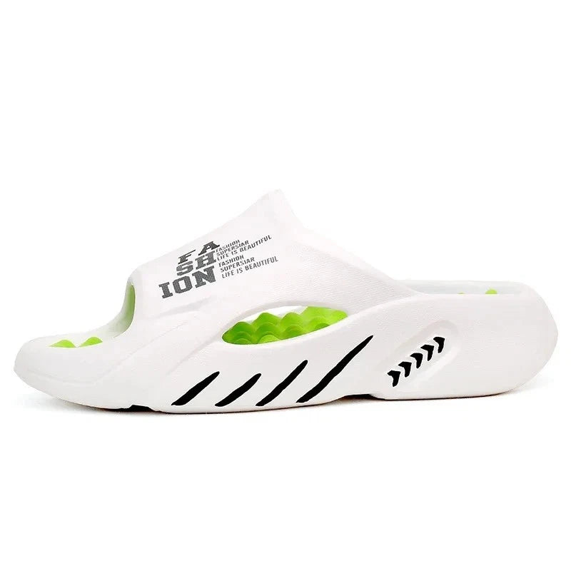 New Summer Men Massage Slippers Slides Outdoor Beach Casual Sandals Shoes Gift