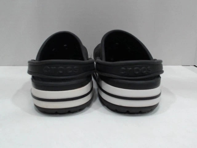 UsedGood - Crocs Unisex Bayaband, Black/White, Mens 7 / Womens 9