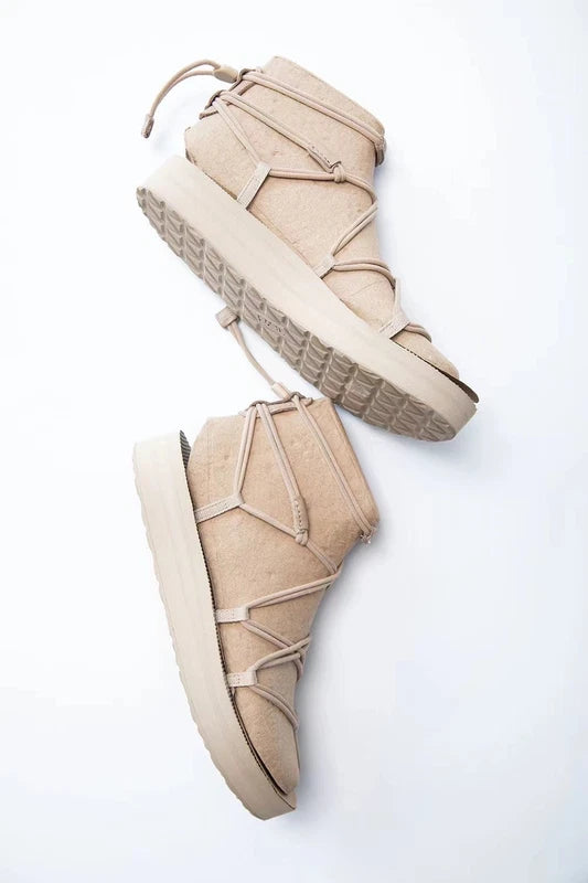 Teva Women Midform Infinity Platform Elastic Strap Sandals Sesame 1127890 Us 9