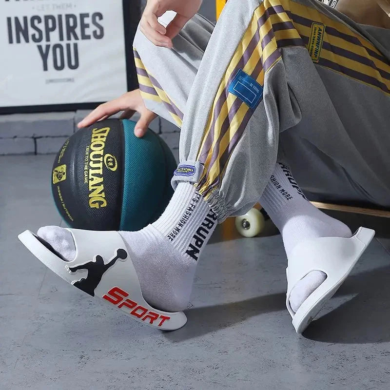 Trend Men slippers Soft Beach Slides Sandals Men Outdoor Sports Slippers Unisex