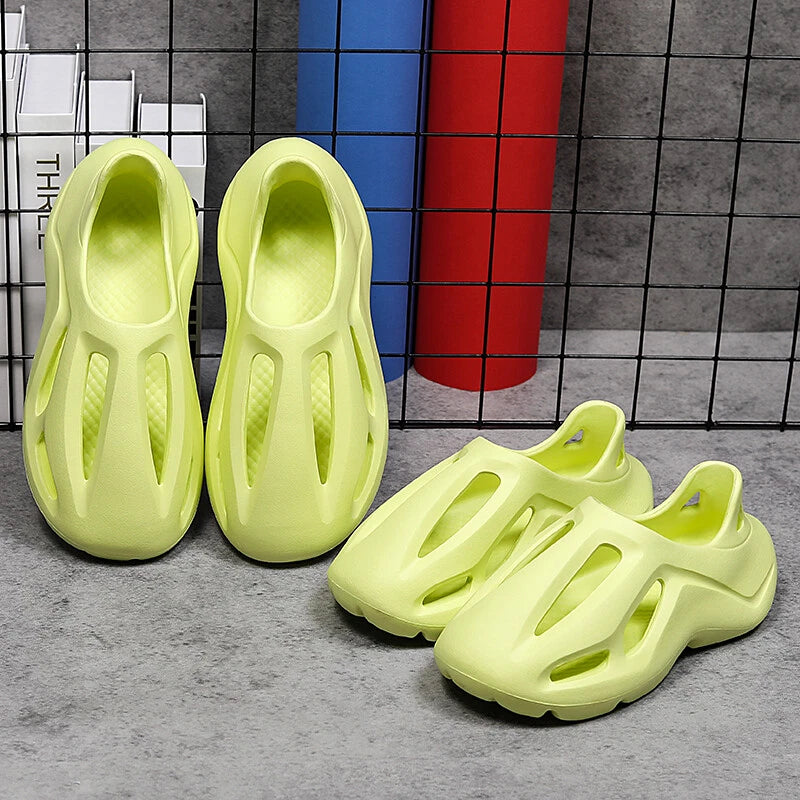 Women Men Summer Casual Shoes Outdoor Sandals Fashion Hole Shoes Beach Slipper